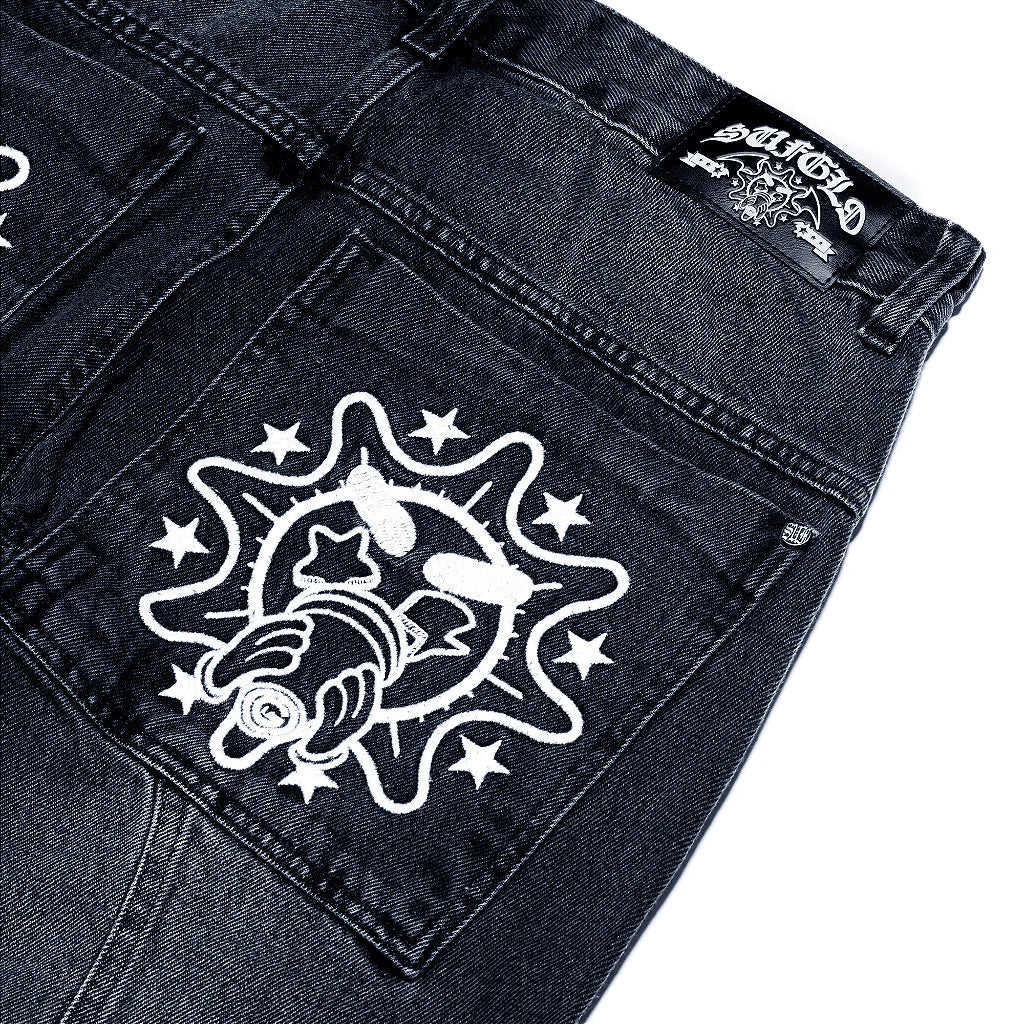 COMPRE 3, PAGUE 2 - Kit Completo Sugflo Camisa The Redeemer + Calça Jeans + Boné Purple [BLACK FRIDAY]