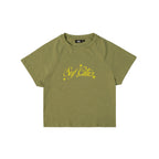 BABY TEE SUF CITIES MILITARY GREEN