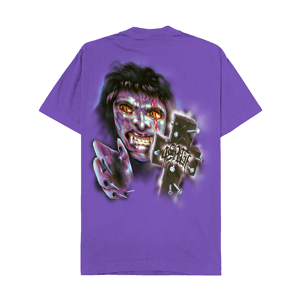 TEE SCARING THE EVIL PURPLE