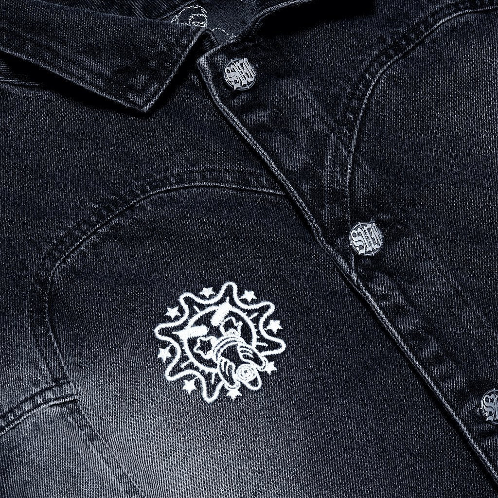 JACKET SUFGLO JEANS DENIM BROWN