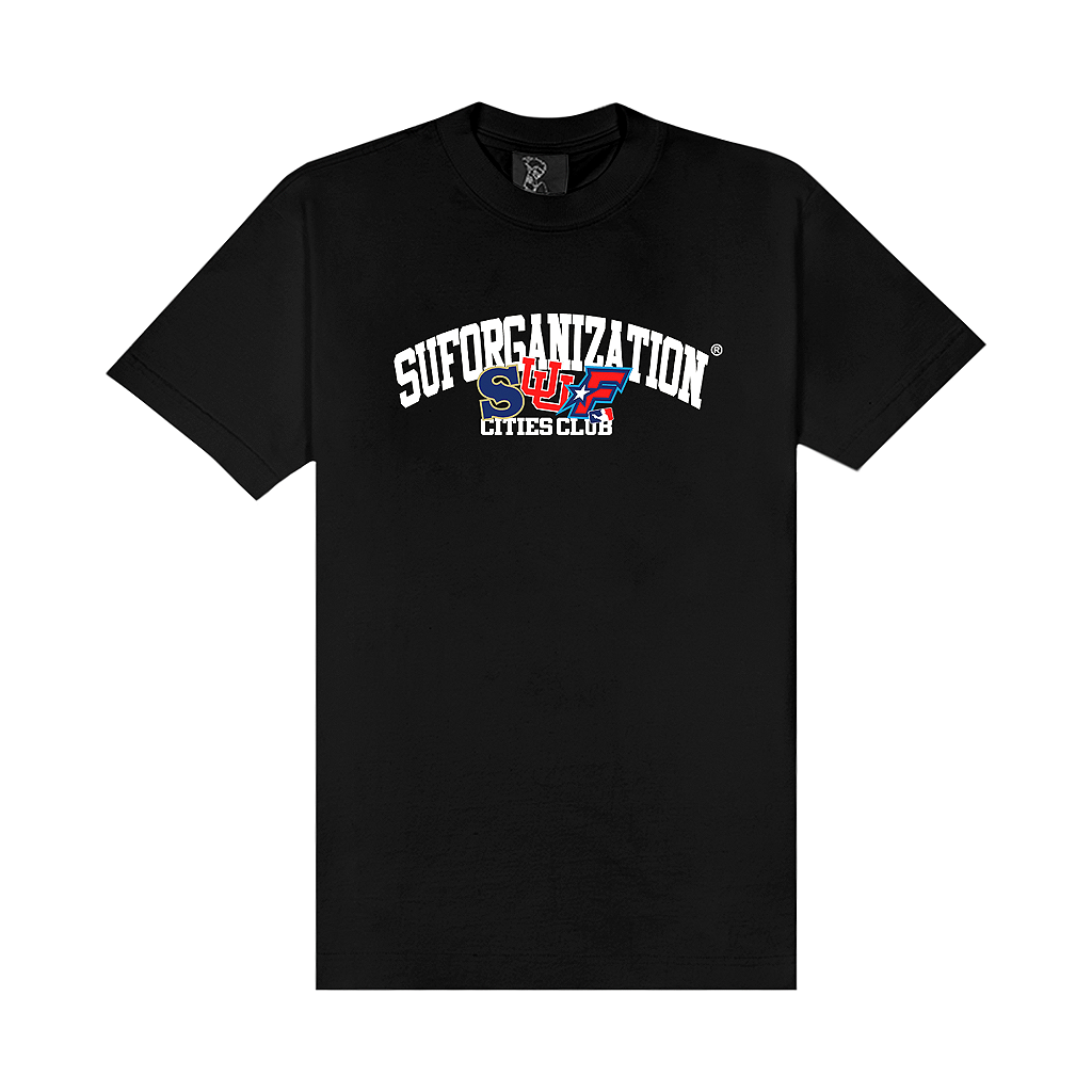 TEE SUFCITIES BLACK