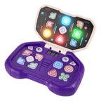 Máquina de Jogo Eletrônico de Ritmo Musical — Quebra-cabeça Sensorial Montessori, Brinquedo de Viagem de Bolso, Ilumina, Educativo, Jogo de Velocidade e Toque Rápido para Mesa