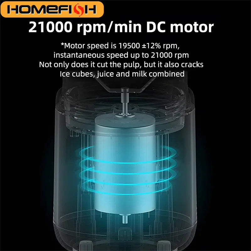 1 Copo Extrator de Suco — Copo de Suco Portátil Recarregável, Mini Juicer para Casa ou Uso Externo, Misturador Multifuncional com 2 Copos