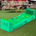 Jogo de Tabuleiro de Corrida de Cavalos — Jogo Eletrônico de Mesa, Alimentado por Bateria, Máquina de Corrida de Cavalos, Brinquedo Interativo para Festas e Família