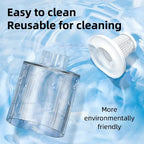 Aspirador de Pó Portátil — Recarregável, Sem Fio, Mini Aspirador para Carro e Casa, Aspirador Compacto e Portátil, Eletrodoméstico Prático para Limpeza