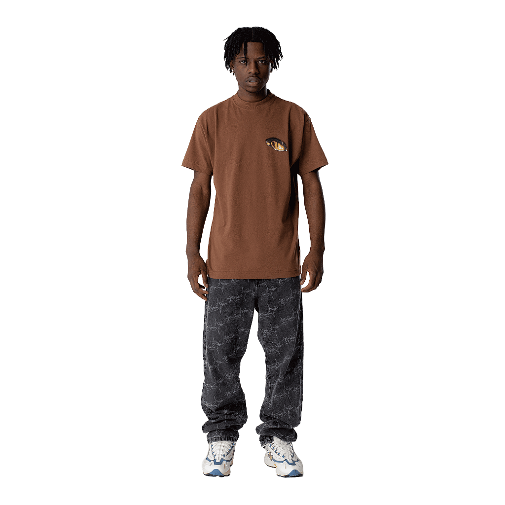 TEE SCARING THE EVIL BROWN