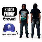 COMPRE 3, PAGUE 2 - Kit Completo Sugflo Camisa The Redeemer + Calça Jeans + Boné Purple [BLACK FRIDAY]